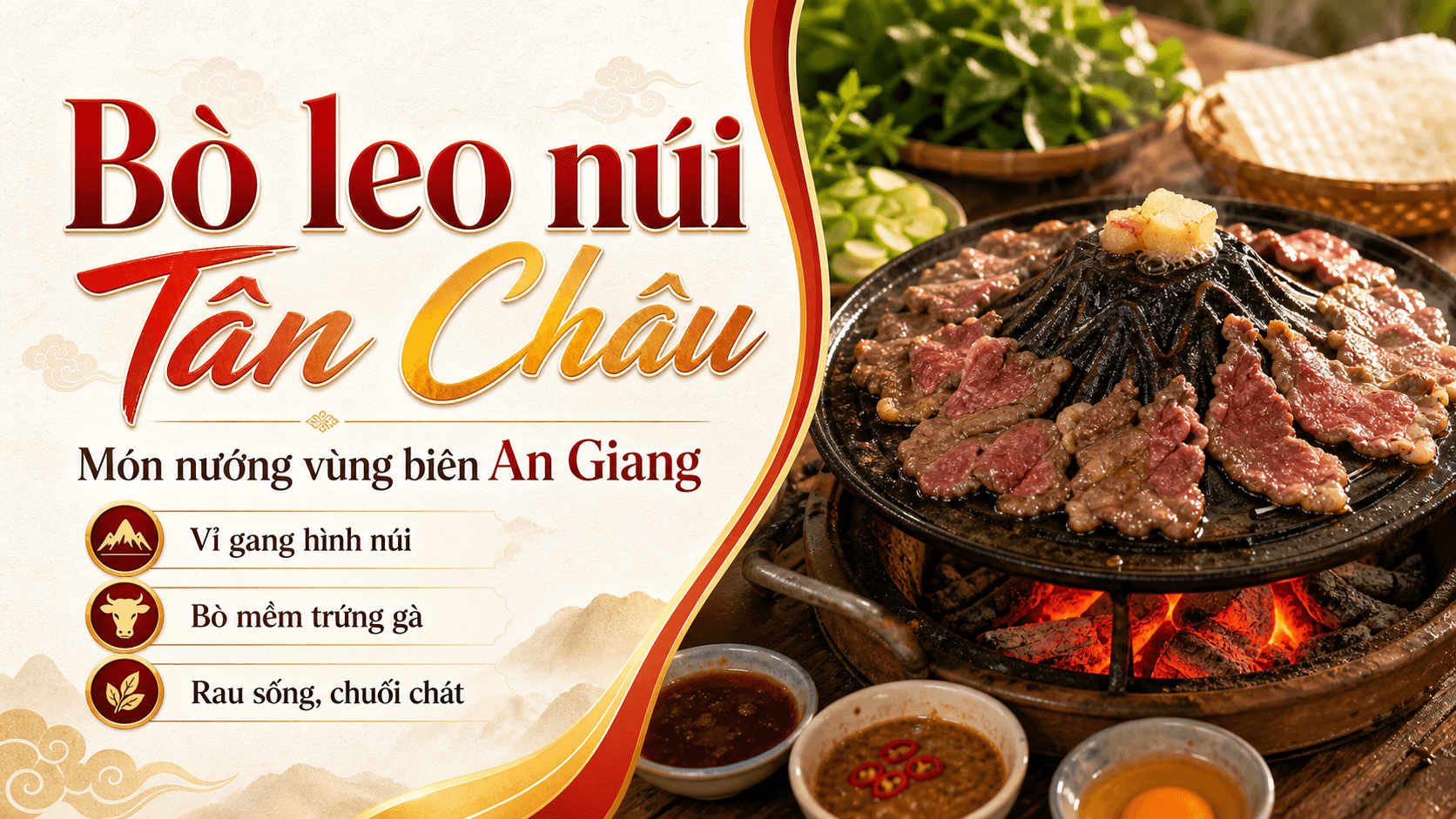Bò leo núi Tân Châu: khói than trên chiếc vỉ vùng biên